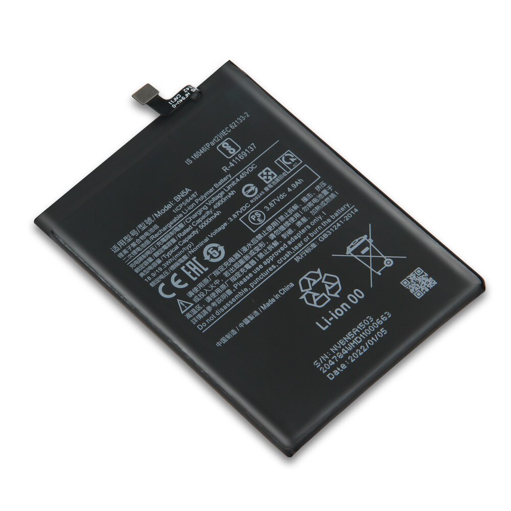 Xiaomi Redmi Note 10 5g Battery Bn5a Shophere 3863